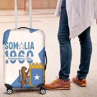 Personalized Somalia 1960 Independence Day Luggage Cover Coat Of Arms Islamic Mix African Pattern
