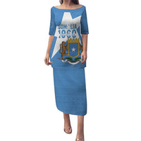 Personalized Somalia 1960 Independence Day Puletasi Coat Of Arms Islamic Mix African Pattern