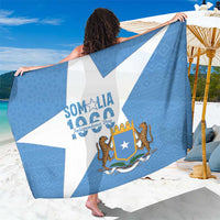 Personalized Somalia 1960 Independence Day Sarong Coat Of Arms Islamic Mix African Pattern
