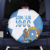 Personalized Somalia 1960 Independence Day Spare Tire Cover Coat Of Arms Islamic Mix African Pattern