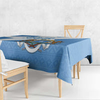 Personalized Somalia 1960 Independence Day Tablecloth Coat Of Arms Islamic Mix African Pattern