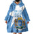 Personalized Somalia 1960 Independence Day Wearable Blanket Hoodie Coat Of Arms Islamic Mix African Pattern
