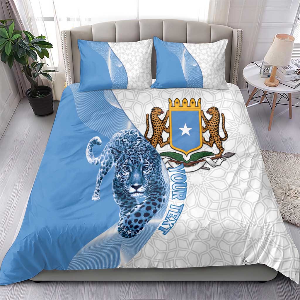 Somali Leopard Bedding Set Coat Of Arms Islamic Pattern