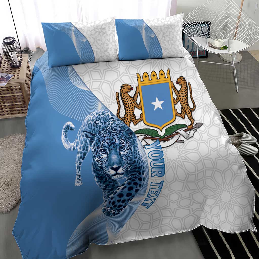 Somali Leopard Bedding Set Coat Of Arms Islamic Pattern