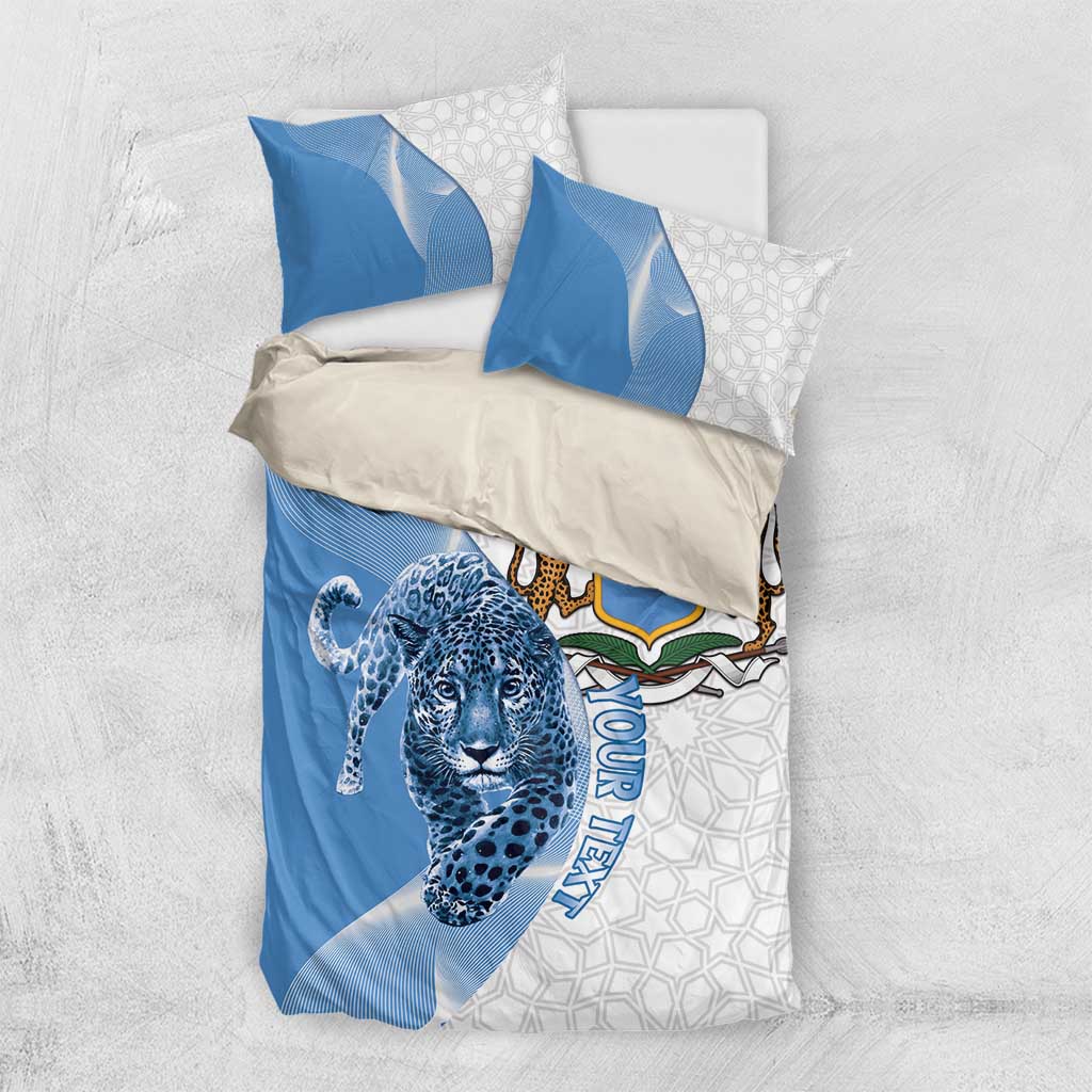 Somali Leopard Bedding Set Coat Of Arms Islamic Pattern