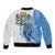 Somali Leopard Bomber Jacket Coat Of Arms Islamic Pattern