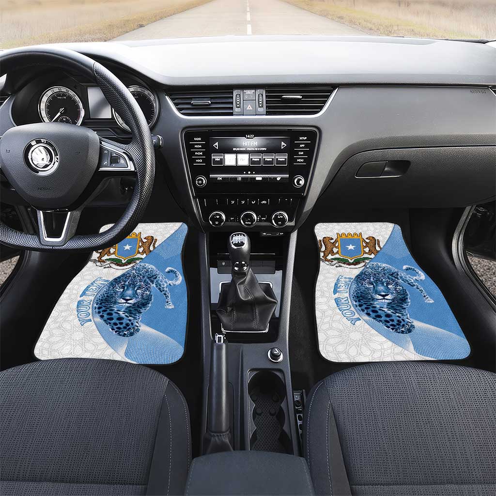 Somali Leopard Car Mats Coat Of Arms Islamic Pattern