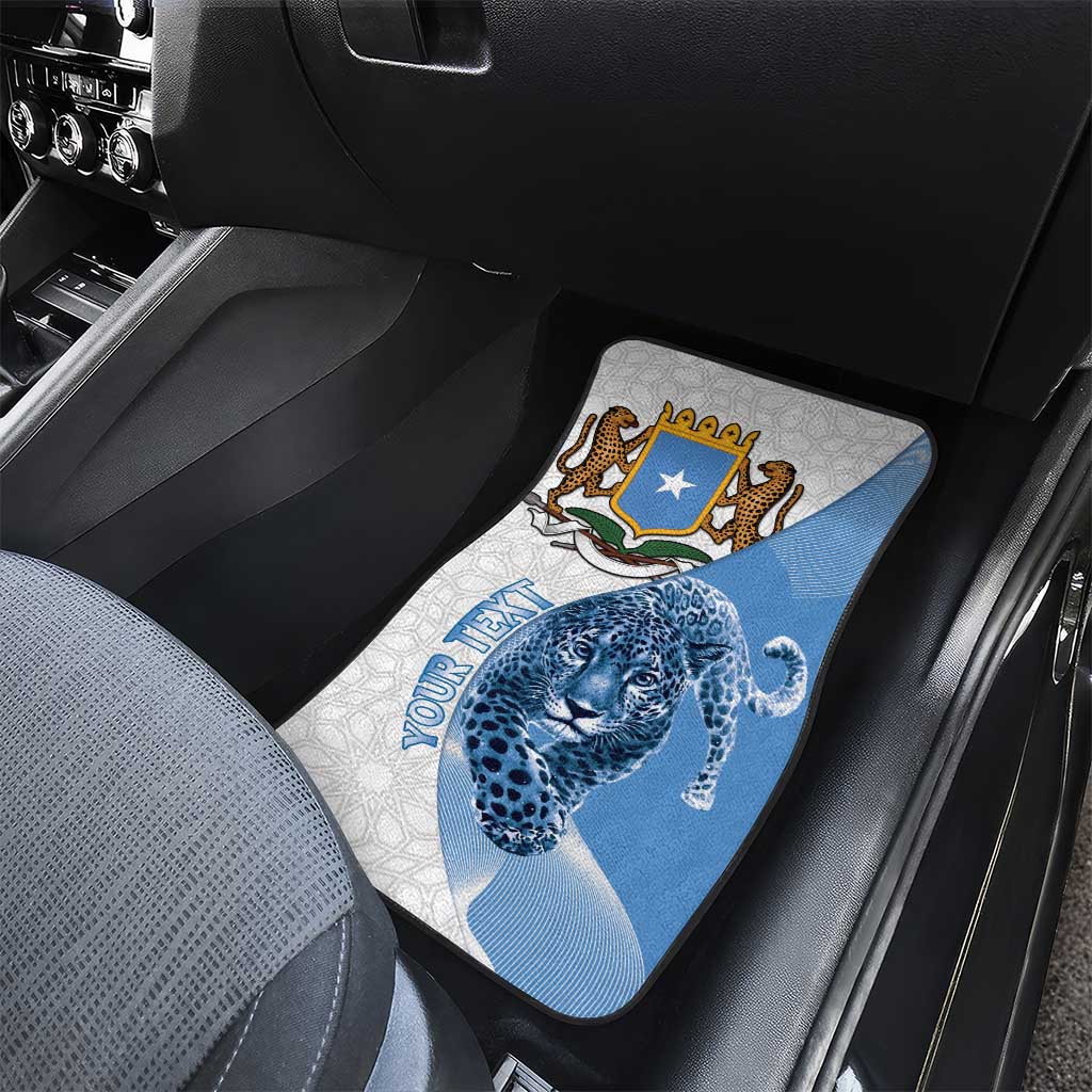Somali Leopard Car Mats Coat Of Arms Islamic Pattern