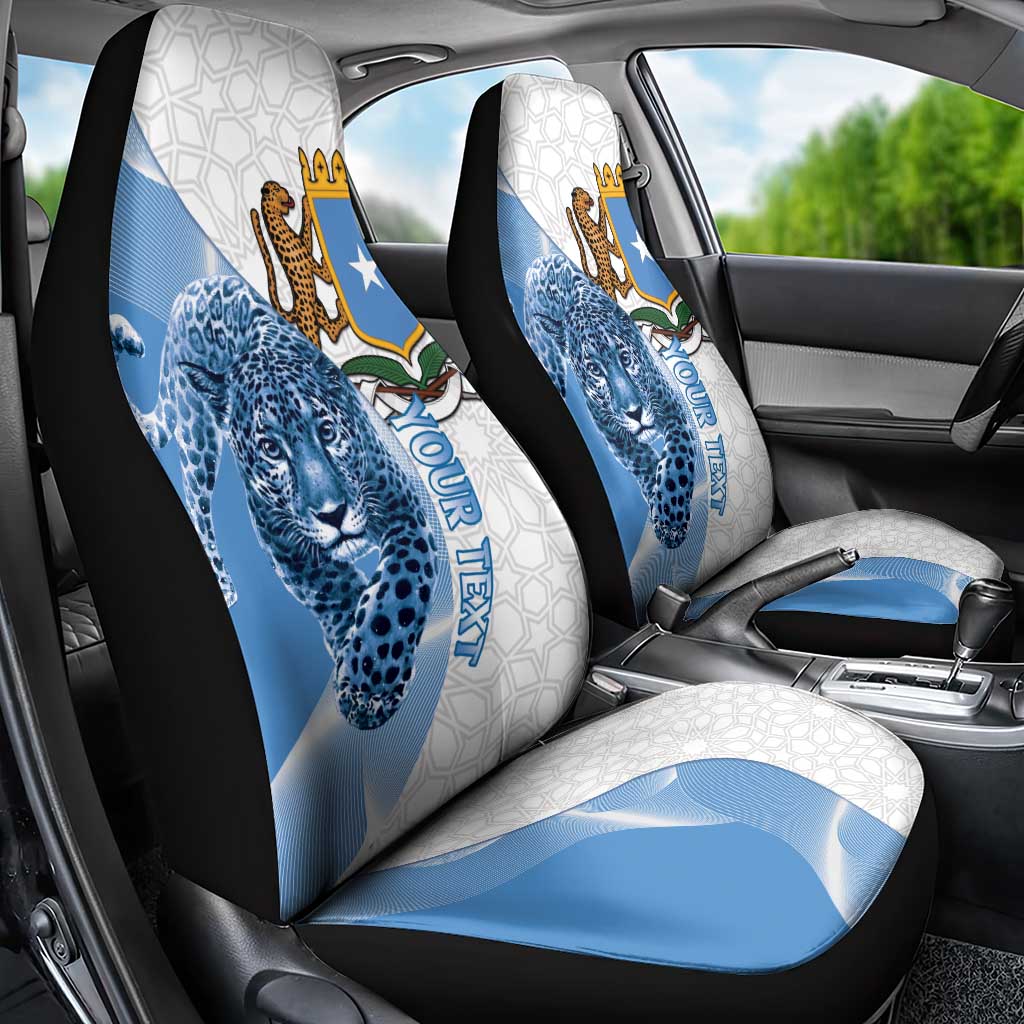 Somali Leopard Car Seat Cover Coat Of Arms Islamic Pattern
