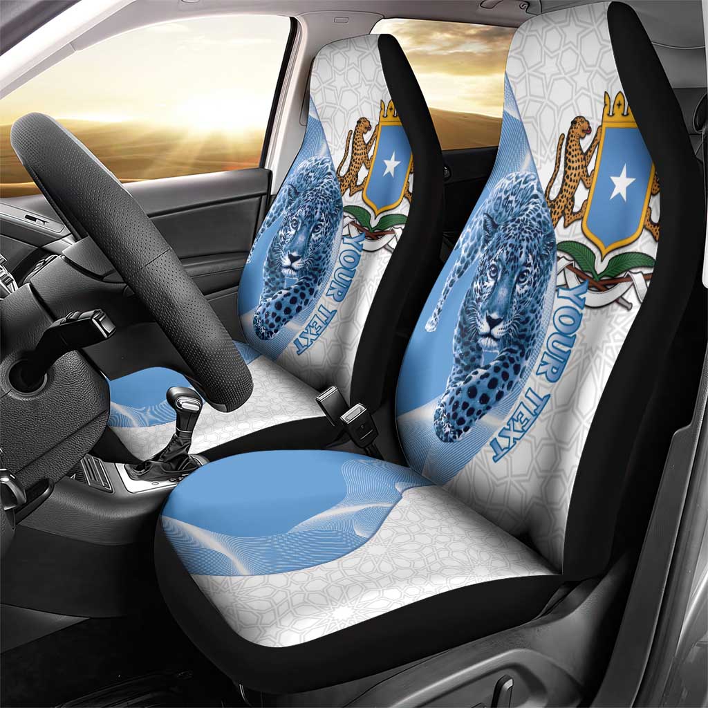 Somali Leopard Car Seat Cover Coat Of Arms Islamic Pattern