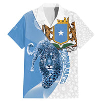 Somali Leopard Family Matching Mermaid Dress and Hawaiian Shirt Coat Of Arms Islamic Pattern