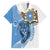 Somali Leopard Family Matching Off Shoulder Maxi Dress and Hawaiian Shirt Coat Of Arms Islamic Pattern