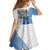 Somali Leopard Family Matching Off Shoulder Short Dress and Hawaiian Shirt Coat Of Arms Islamic Pattern