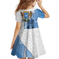 Somali Leopard Family Matching Tank Maxi Dress and Hawaiian Shirt Coat Of Arms Islamic Pattern