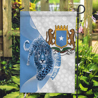 Somali Leopard Garden Flag Coat Of Arms Islamic Pattern
