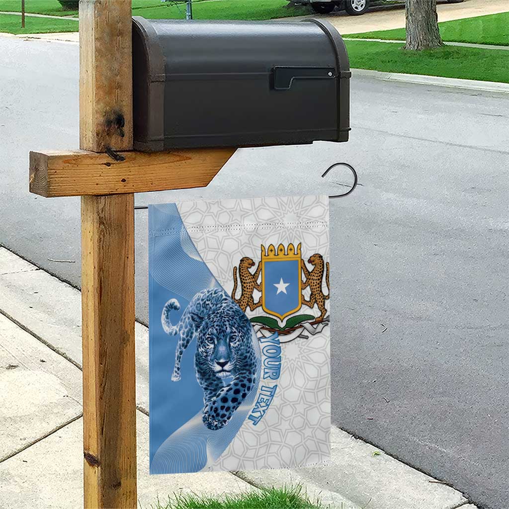 Somali Leopard Garden Flag Coat Of Arms Islamic Pattern