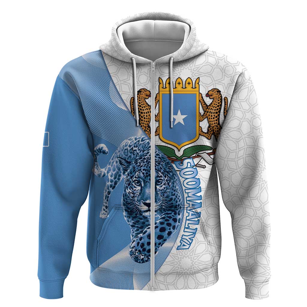 Somali Leopard Hoodie Coat Of Arms Islamic Pattern