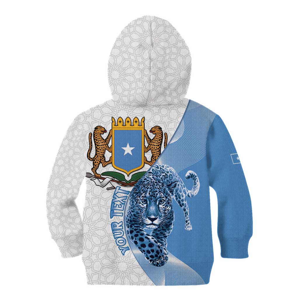 Somali Leopard Kid Hoodie Coat Of Arms Islamic Pattern