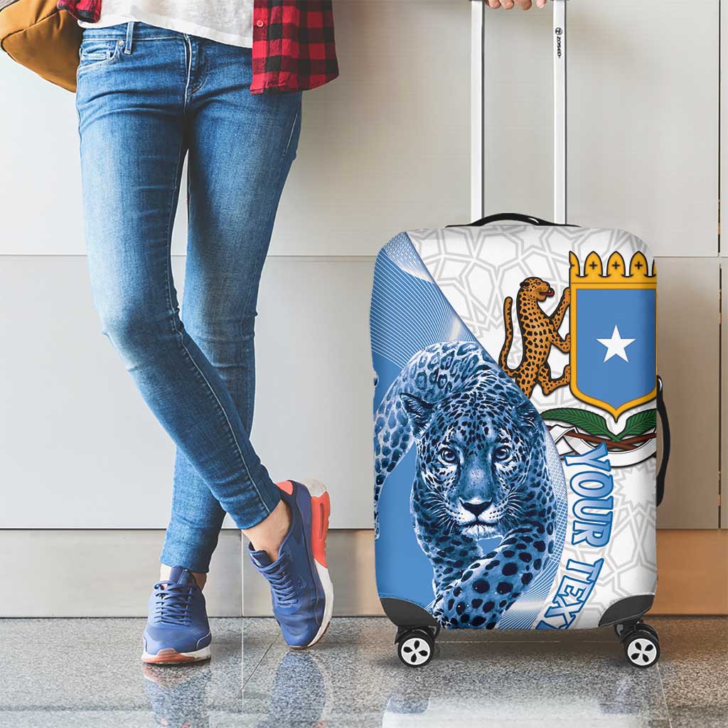 Somali Leopard Luggage Cover Coat Of Arms Islamic Pattern