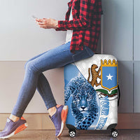 Somali Leopard Luggage Cover Coat Of Arms Islamic Pattern