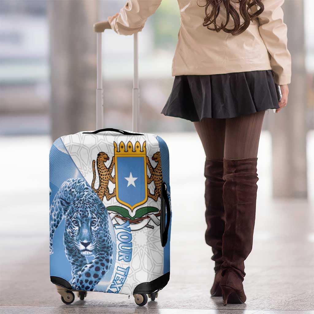 Somali Leopard Luggage Cover Coat Of Arms Islamic Pattern