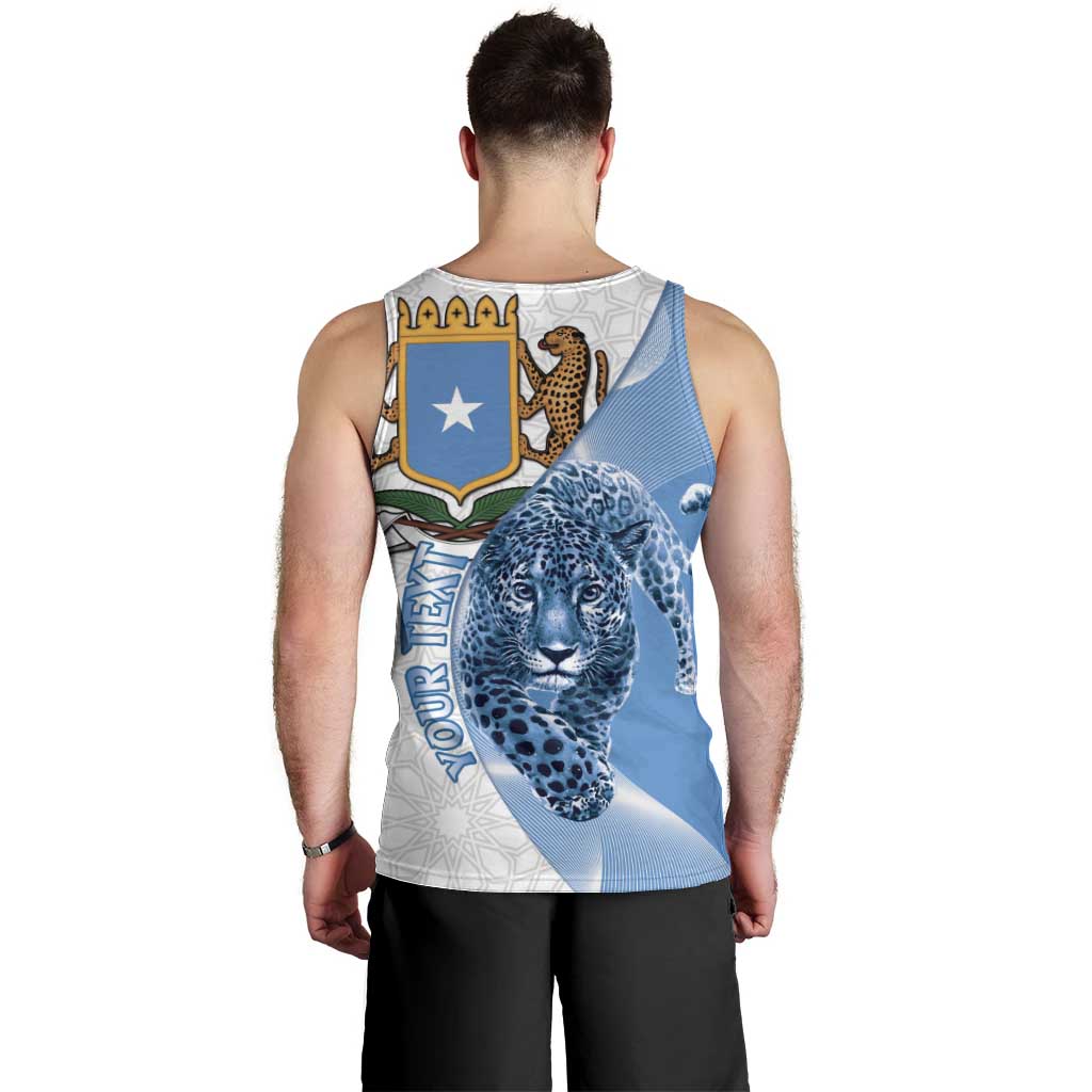 Somali Leopard Men Tank Top Coat Of Arms Islamic Pattern