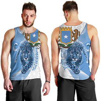 Somali Leopard Men Tank Top Coat Of Arms Islamic Pattern