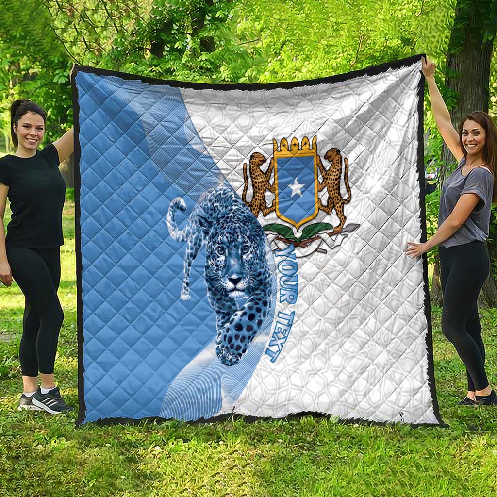Somali Leopard Quilt Coat Of Arms Islamic Pattern