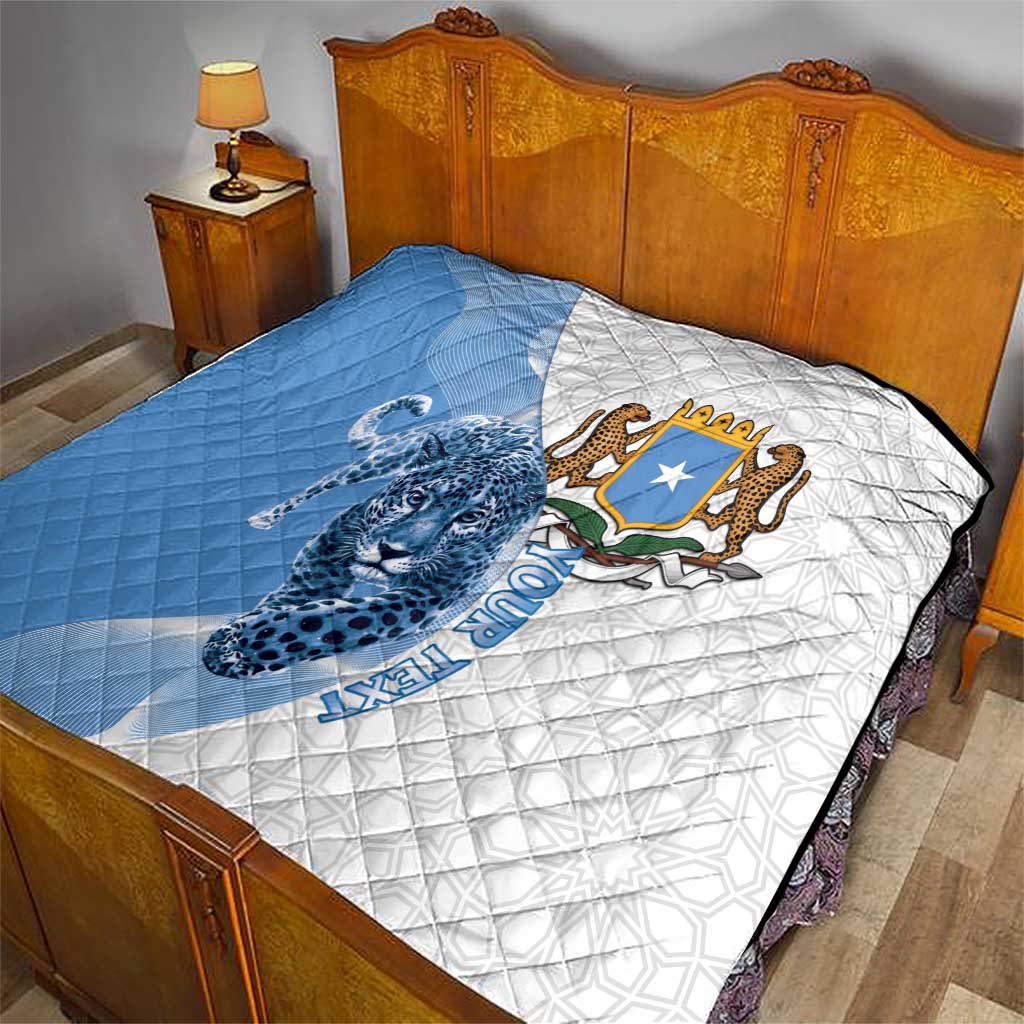 Somali Leopard Quilt Coat Of Arms Islamic Pattern