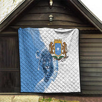 Somali Leopard Quilt Coat Of Arms Islamic Pattern