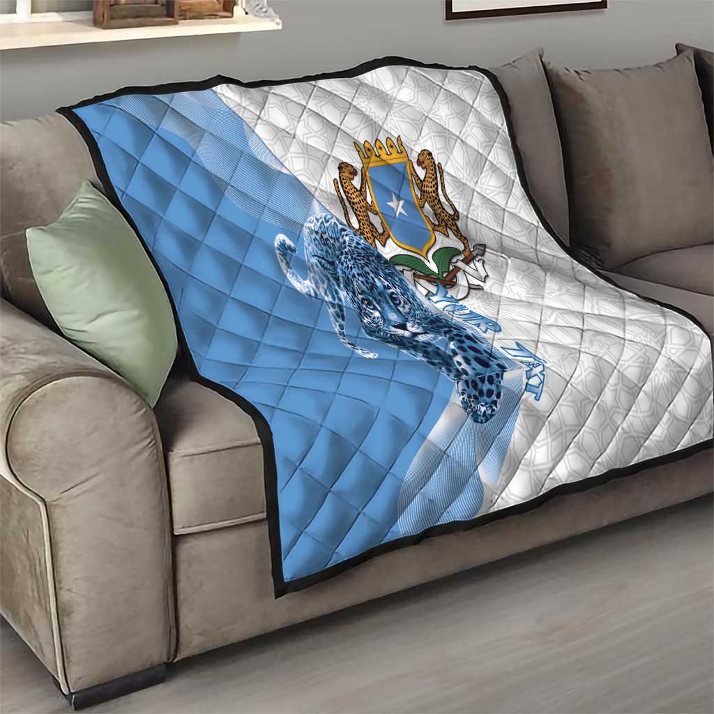 Somali Leopard Quilt Coat Of Arms Islamic Pattern