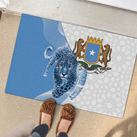 Somali Leopard Rubber Doormat Coat Of Arms Islamic Pattern