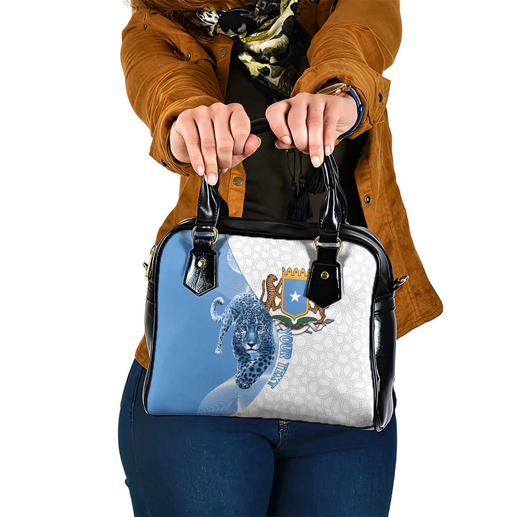 Somali Leopard Shoulder Handbag Coat Of Arms Islamic Pattern