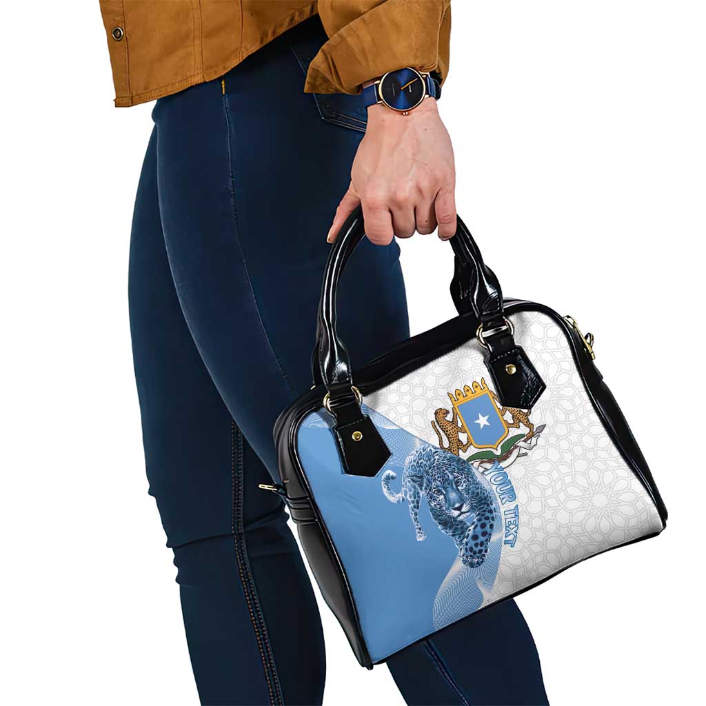 Somali Leopard Shoulder Handbag Coat Of Arms Islamic Pattern