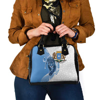 Somali Leopard Shoulder Handbag Coat Of Arms Islamic Pattern