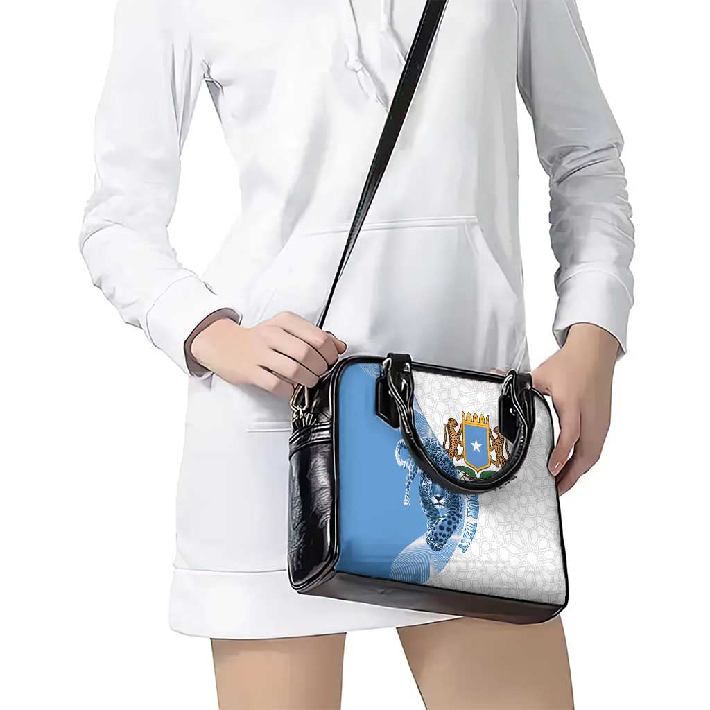 Somali Leopard Shoulder Handbag Coat Of Arms Islamic Pattern