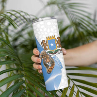 Somali Leopard Skinny Tumbler Coat Of Arms Islamic Pattern