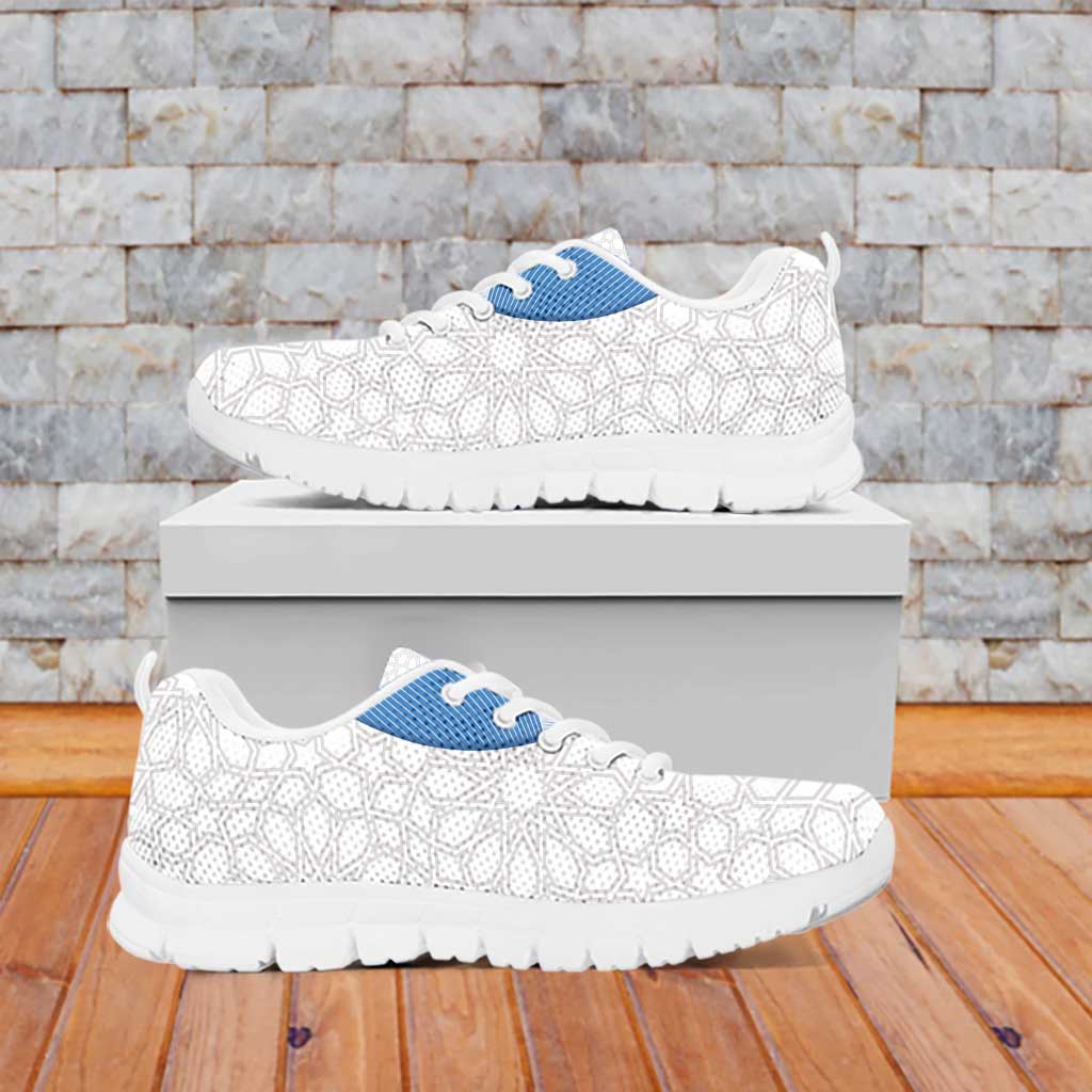 Personalised Somali Leopard Sneakers Coat Of Arms Islamic Pattern