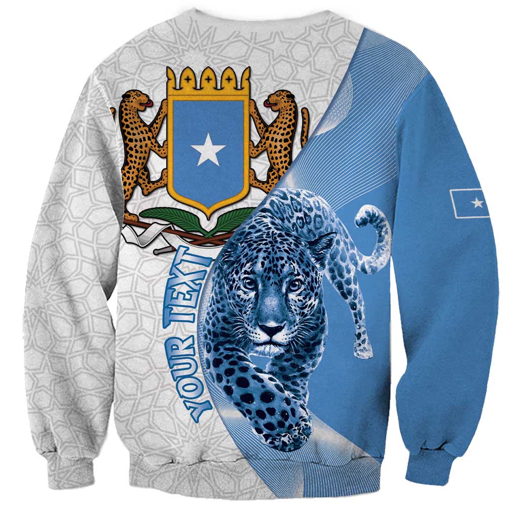 Somali Leopard Sweatshirt Coat Of Arms Islamic Pattern