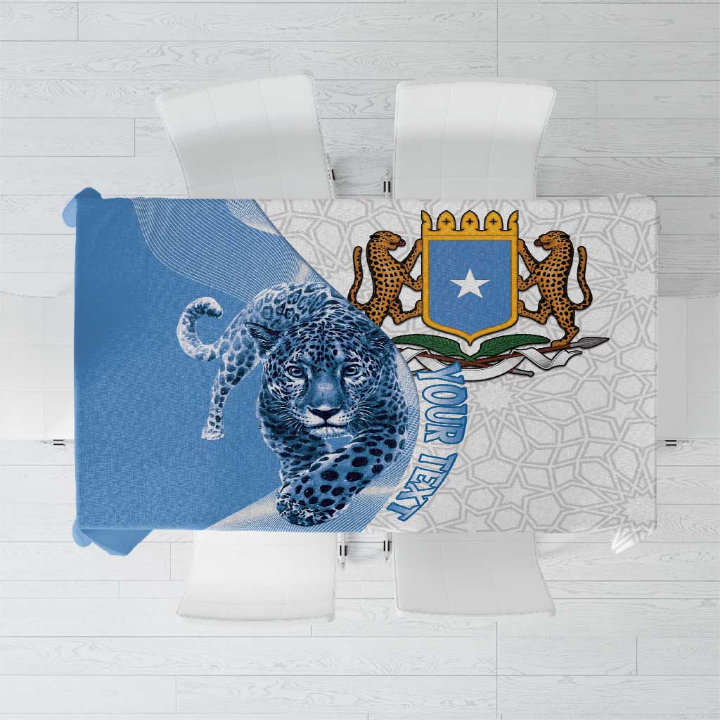 Somali Leopard Tablecloth Coat Of Arms Islamic Pattern