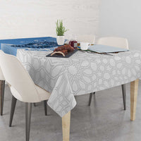 Somali Leopard Tablecloth Coat Of Arms Islamic Pattern