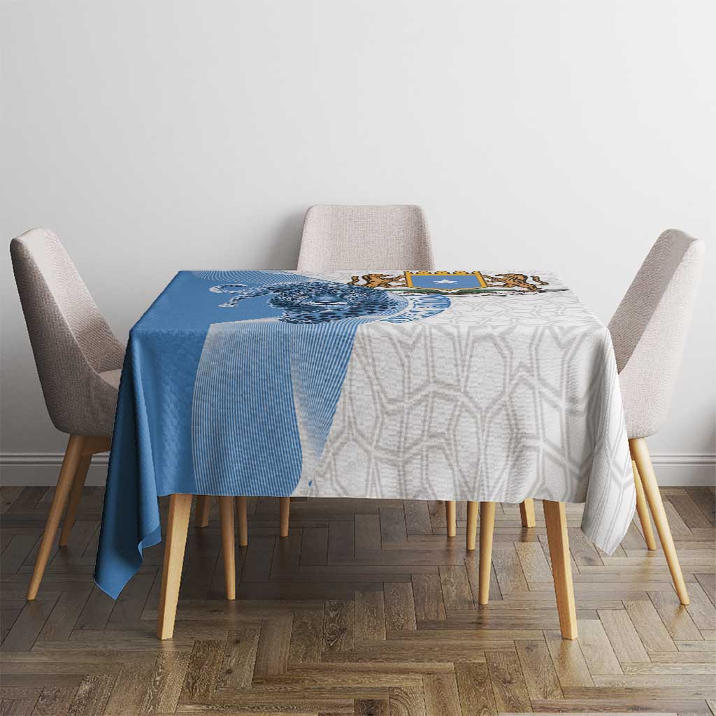 Somali Leopard Tablecloth Coat Of Arms Islamic Pattern