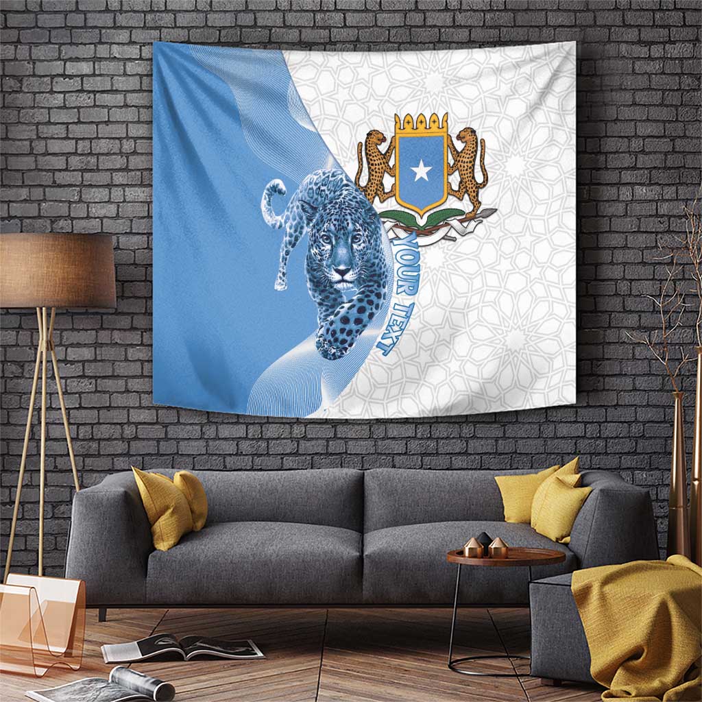 Somali Leopard Tapestry Coat Of Arms Islamic Pattern