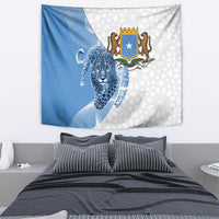 Somali Leopard Tapestry Coat Of Arms Islamic Pattern