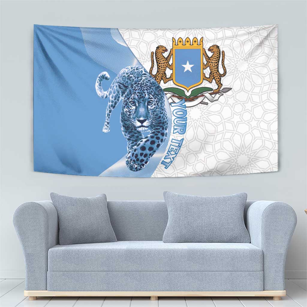 Somali Leopard Tapestry Coat Of Arms Islamic Pattern