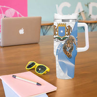 Somali Leopard Tumbler With Handle Coat Of Arms Islamic Pattern
