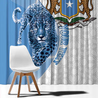 Somali Leopard Window Curtain Coat Of Arms Islamic Pattern