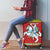 Lithuania Christmas Luggage Cover Coat Of Arms Linksmu Kaledu - Wonder Print Shop