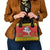 Lithuania Christmas Shoulder Handbag Coat Of Arms Linksmu Kaledu