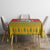 Lithuania Christmas Tablecloth Coat Of Arms Linksmu Kaledu - Wonder Print Shop